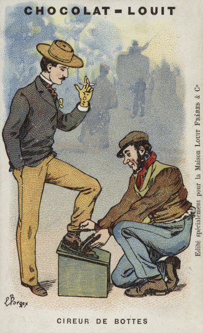 Cireur de Bottes de Louis Borgex